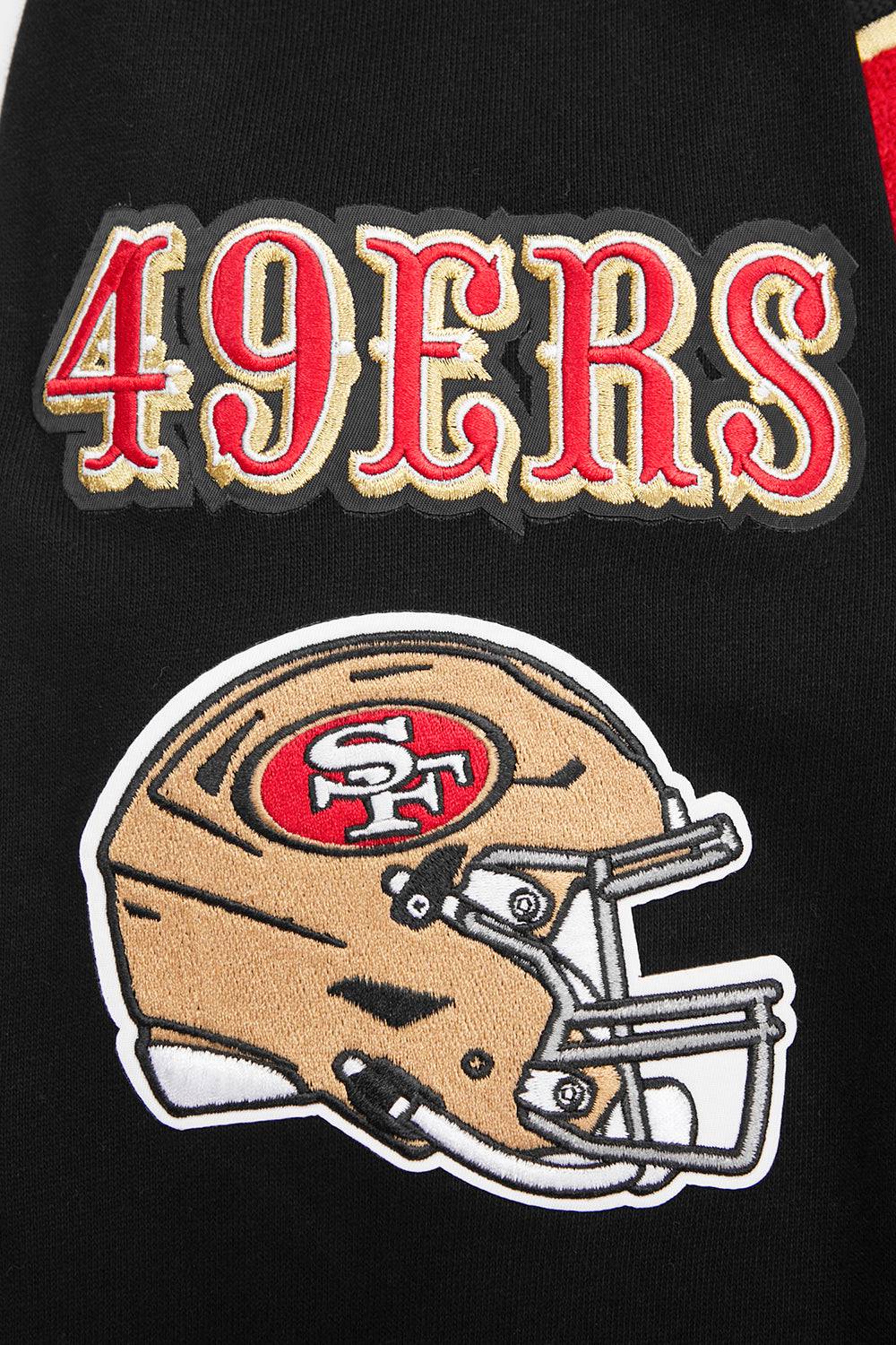 Pro Standard San Francisco 49ers Mash Up Hoodie - Black/Red/Black (FS45410412-BRK)