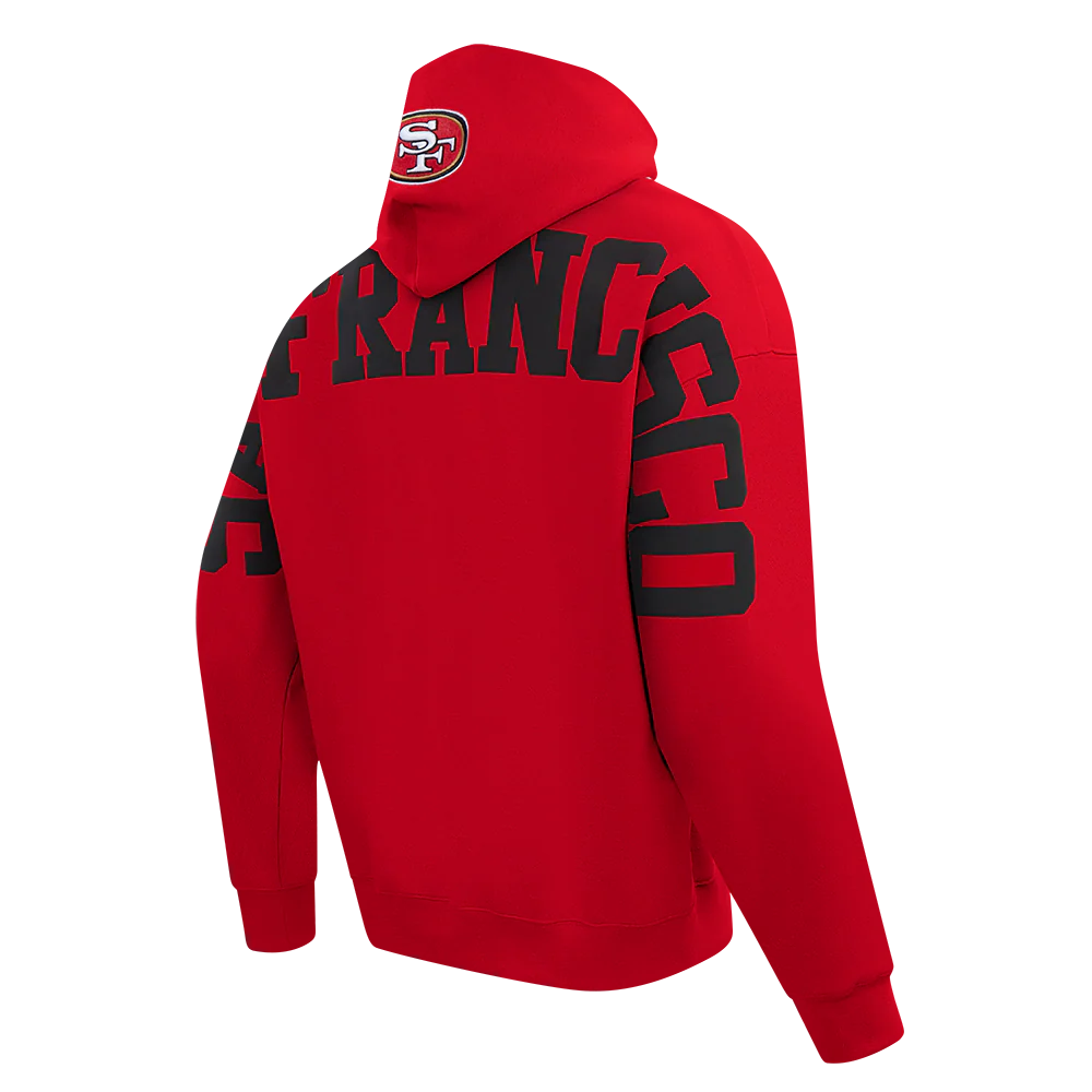 Pro Standard San Francisco 49ers Wingspan Hoodie - Red (FS45410468-RED)