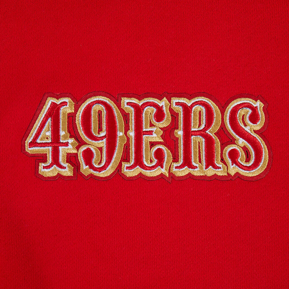 Pro Standard San Francisco 49ers Wingspan Hoodie - Red (FS45410468-RED)