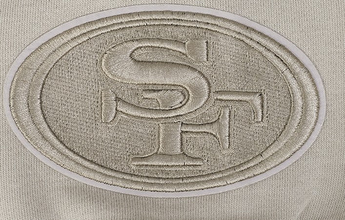 Pro Standard San Francisco 49ers Wingspan Hoodie - Taupe (FS45410468-TAU)