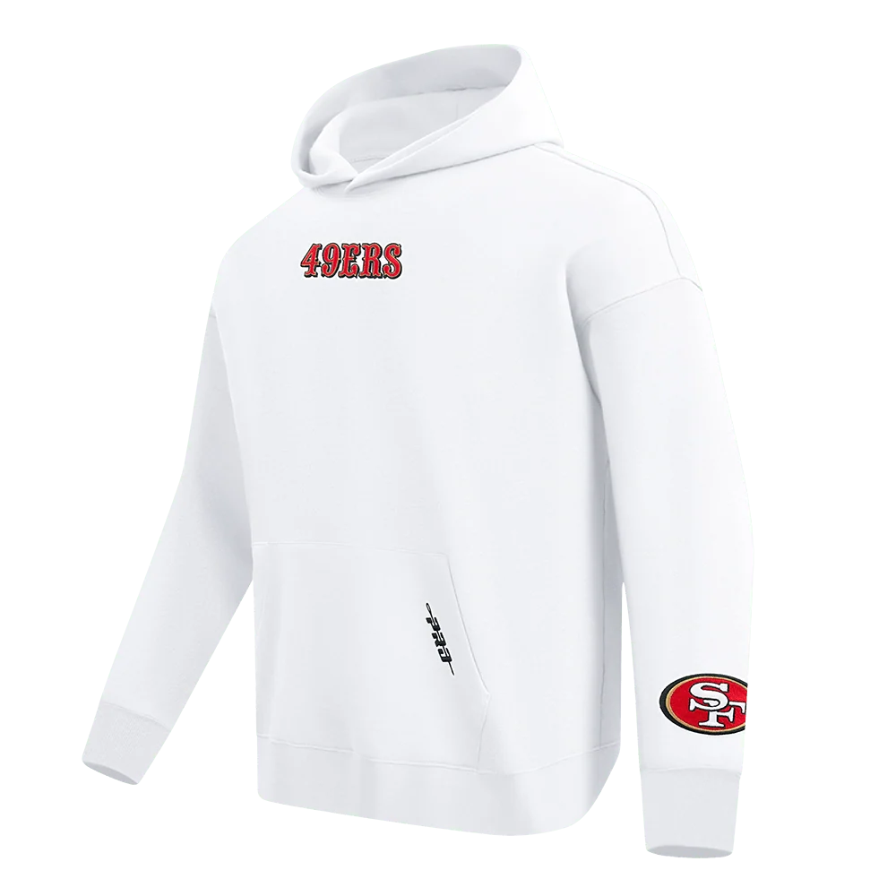 Pro Standard San Francisco 49ers Wingspan Hoodie - White (FS45410468-WHT)