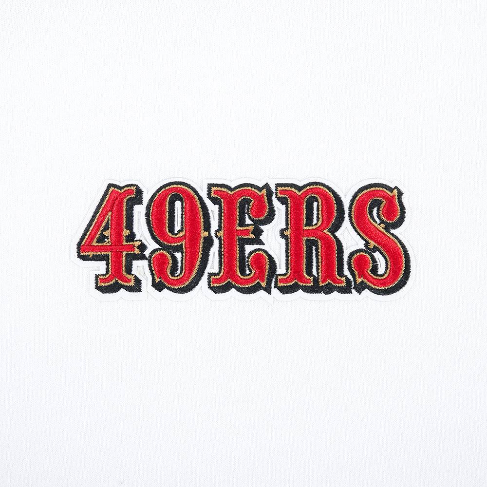 Pro Standard San Francisco 49ers Wingspan Hoodie - White (FS45410468-WHT)