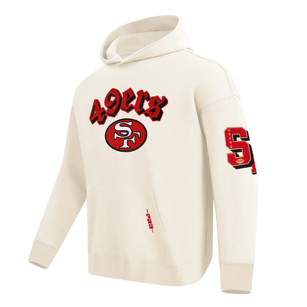 Pro Standard San Francisco 49ers Best Of Pull Over Hoodie - Eggshell (FS45410965-EGG)