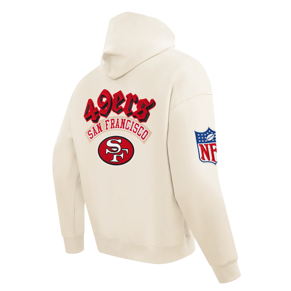 Pro Standard San Francisco 49ers Best Of Pull Over Hoodie - Eggshell (FS45410965-EGG)