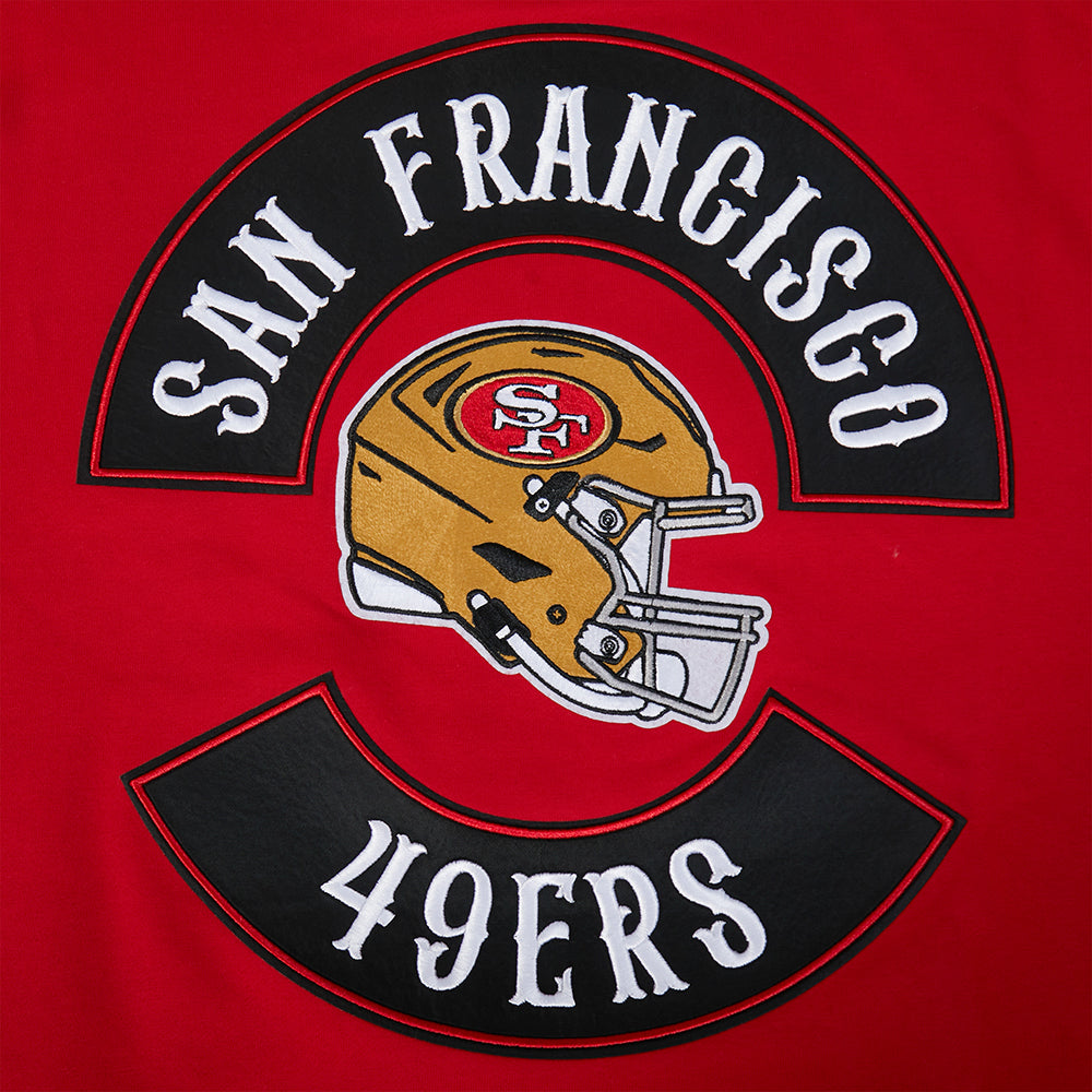 Pro Standard San Francisco 49ers Born For Sport Hoodie - Red (FS45411079-RED)