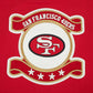 Pro Standard San Francisco 49ers Original Players Button Down Hoodie - Red/Eggshell (FS45411789-RDE)