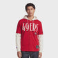 Pro Standard San Francisco 49ers Original Players Button Down Hoodie - Red/Eggshell (FS45411789-RDE)