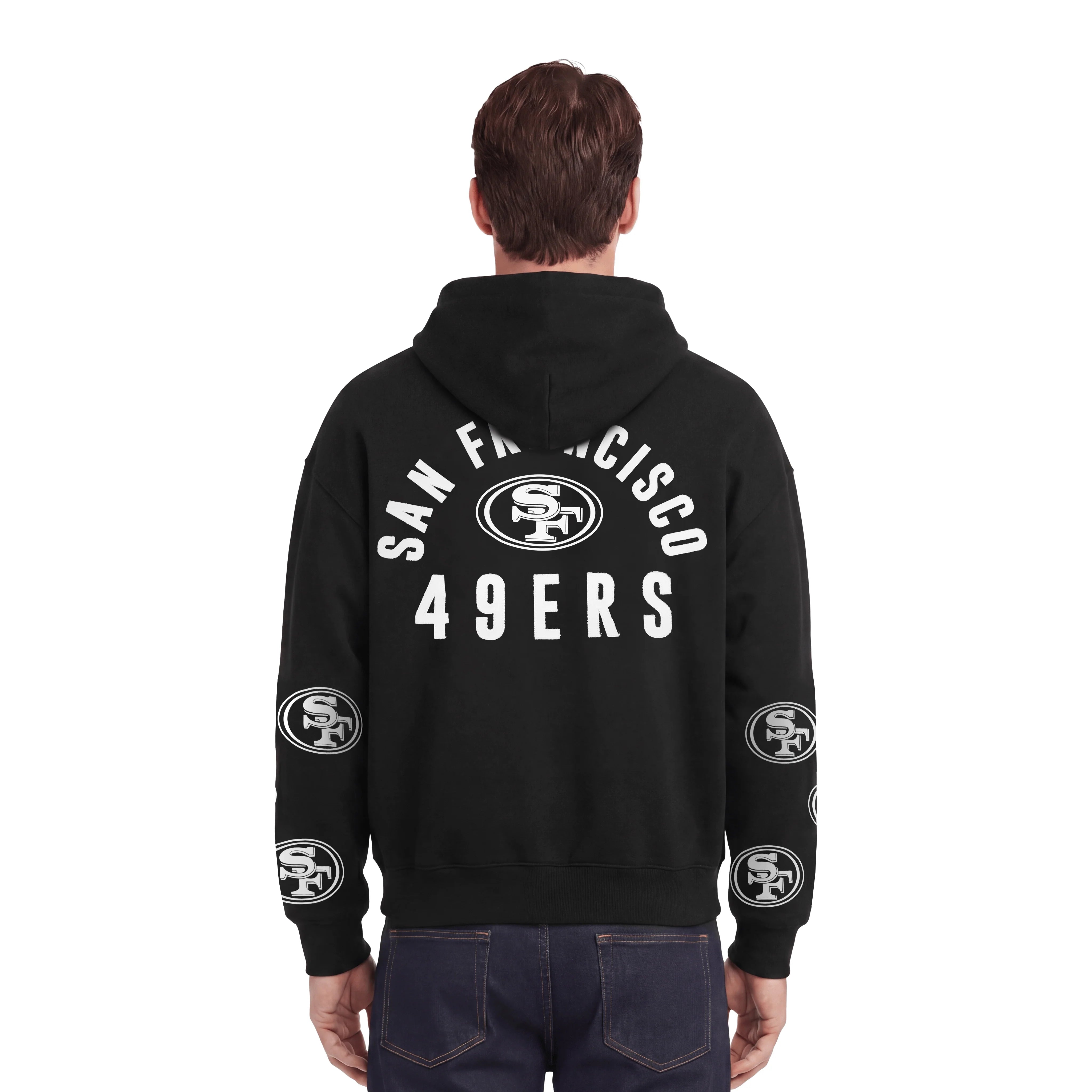 Pro Standard San Francisco 49ers All Pro Full Zip Hoodie - Black (FS45411802-BLK)