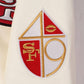 Pro Standard San Francisco 49ers Best Of Leather Varsity Jacket - Eggwhite (FS46410970-EGG)