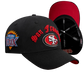 Pro Standard San Francisco 49ers Old English Dad Hat - Black (FS47410350-BLK)