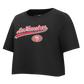 Pro Standard San Francisco 49ers Script Women's Boxy Tee - Black (FS4A410160-BLK)
