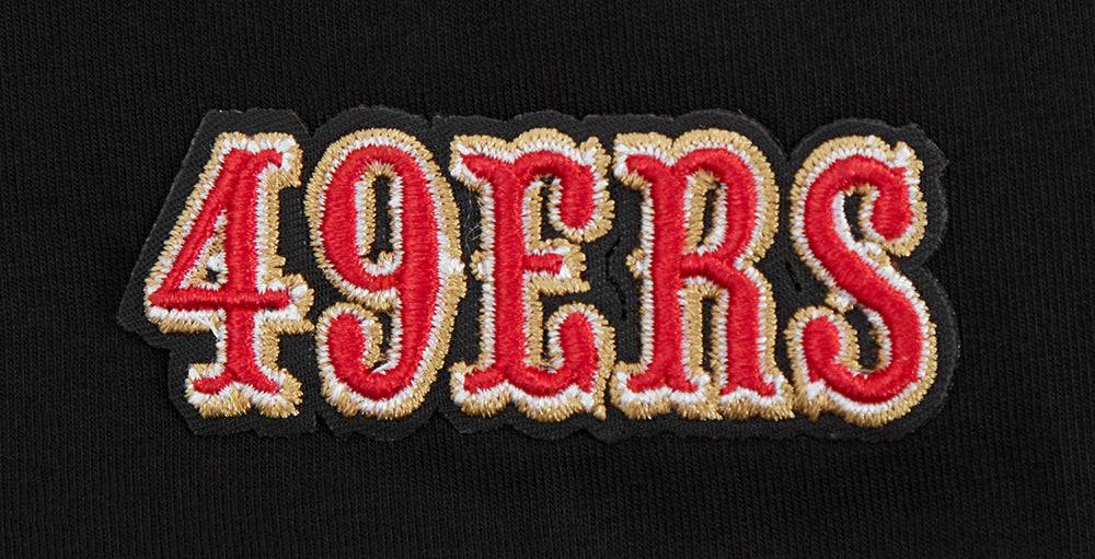 Pro Standard San Francisco 49ers Script Women's Boxy Tee - Black (FS4A410160-BLK)