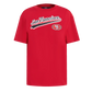 Pro Standard San Francisco 49ers Script Tail Women's BF Tee - Red (FS4A410161-RED)
