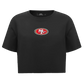 Pro Standard San Francisco 49ers Wingspan Women's Boxy Tee - Black (FS4A410460-BLK)