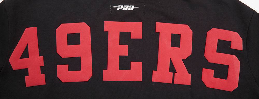 Pro Standard San Francisco 49ers Wingspan Women's Boxy Tee - Black (FS4A410460-BLK)