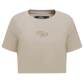 Pro Standard San Francisco 49ers Wingspan Women's Boxy Tee - Taupe (FS4A410460-TAU)