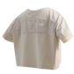 Pro Standard San Francisco 49ers Wingspan Women's Boxy Tee - Taupe (FS4A410460-TAU)