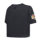 Pro Standard San Francisco 49ers Washed Jewels Women's Boxy Tee - Washed Black (FS4A411550-WBK)