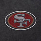 Pro Standard San Francisco 49ers Washed Jewels Women's Boxy Tee - Washed Black (FS4A411550-WBK)