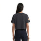 Pro Standard San Francisco 49ers Washed Jewels Women's Boxy Tee - Washed Black (FS4A411550-WBK)