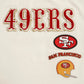 Pro Standard San Francisco 49ers Retro Classics Women's Boxy Tee - Eggshell (FS4A43617-EGG)