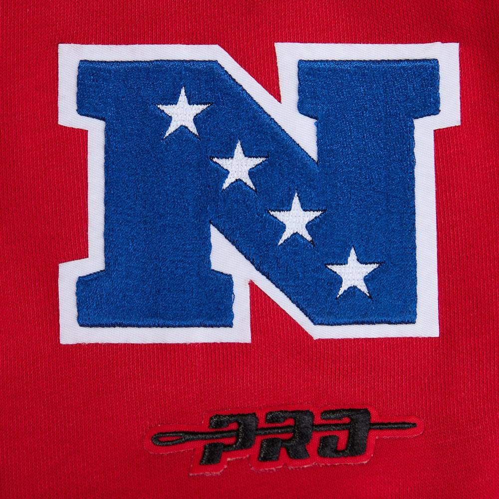 Pro Standard San Francisco 49ers Wingspan Women's Crewneck - Red (FS4C410461-RED)