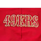 Pro Standard San Francisco 49ers Wingspan Women's Cropped Hoodie - Red (FS4C410462-RED)