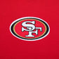 Pro Standard San Francisco 49ers Wingspan Women's Cropped Hoodie - Red (FS4C410462-RED)
