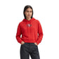Pro Standard San Francisco 49ers Wingspan Women's Cropped Hoodie - Red (FS4C410462-RED)