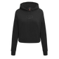 Pro Standard San Francisco 49ers Neutral Women's Cropped Hoodie - Black (FS4C44994-BLK)