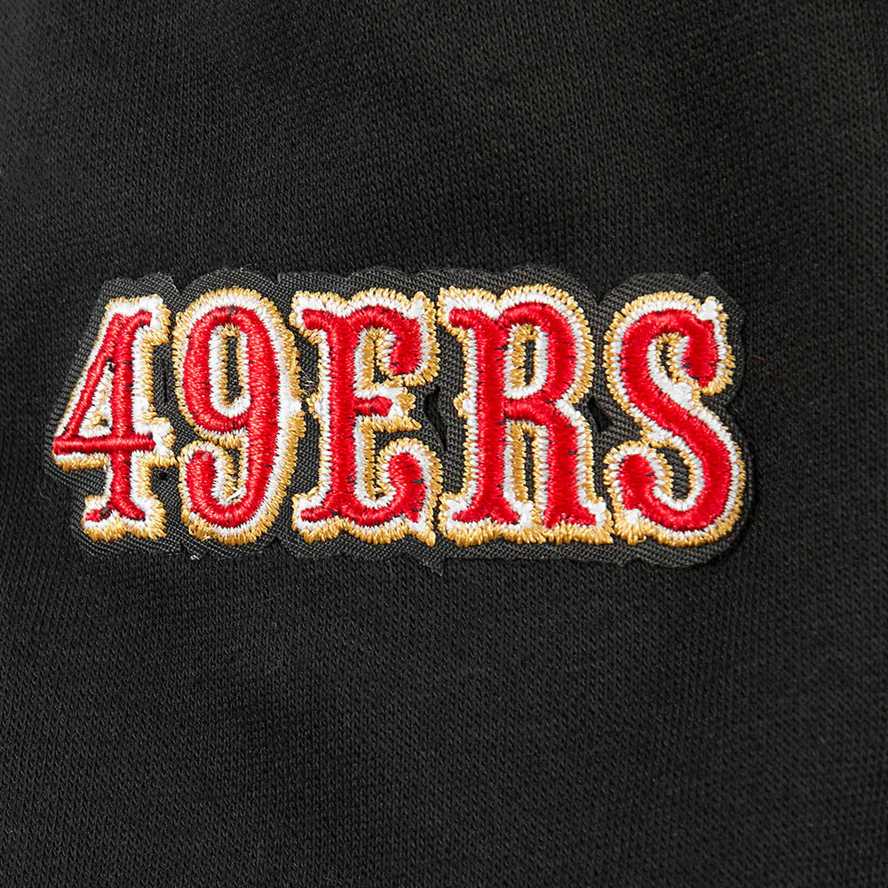 Pro Standard San Francisco 49ers Classic Toddler Full Zip Hoodie - Black (FS4T5410721-BLK)