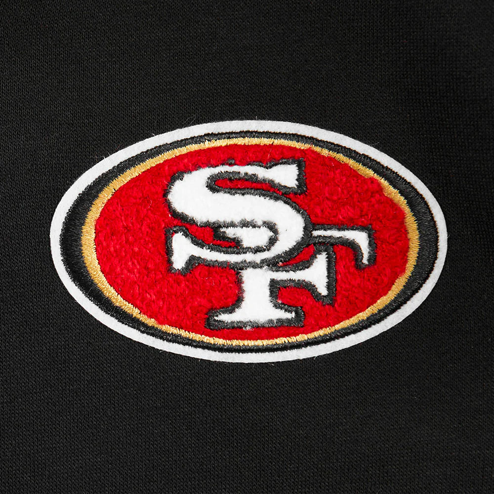 Pro Standard San Francisco 49ers Classic Toddler Full Zip Hoodie - Black (FS4T5410721-BLK)