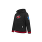Pro Standard San Francisco 49ers Retro Classics Toddler Boy's Pullover Hoodie - Black/Red/Black (FS4T5411612-BRK)