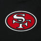 Pro Standard San Francisco 49ers Retro Classics Toddler Boy's Pullover Hoodie - Black/Red/Black (FS4T5411612-BRK)
