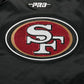 Pro Standard San Francisco 49ers Game Day Classics Women's Satin Jacket - Black (FS4U410544-BLK)