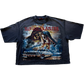 Comfortable dark grey cotton T-shirt featuring the No Guarantee graphic design on the front