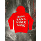 Bang Bang Niner Gang Red Hoodie