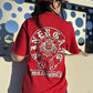 Niner Gang San Francisco Old English Tee - Red/White