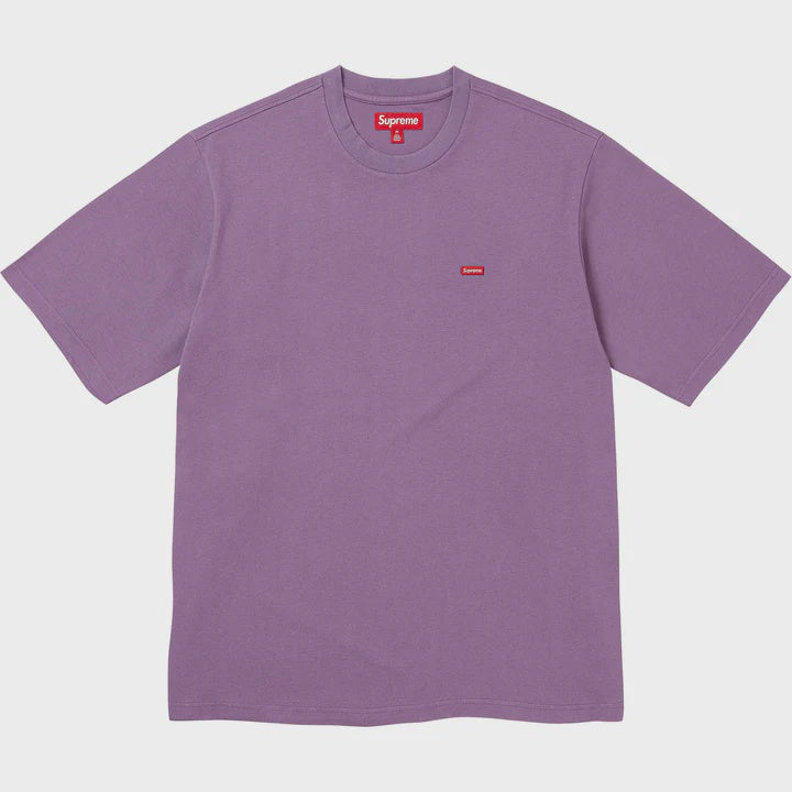 Supreme Small Box Tee in Grape colorway from SS24 collection