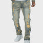 Makobi Moreli Dirt Denim Jeans featuring stylish distressed detailing and a comfortable fit