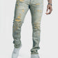 Makobi Bionco Dirt Ripped Denim Jeans (M1753)