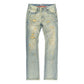 Makobi Bionco Dirt Ripped Denim Jeans (M1753)