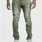 Makobi Bionco Olive Ripped Denim Jeans (M1753)