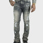Makobi Prego Black Wash Denim Jeans (M1900)