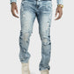 Makobi Prego Light Blue Wash Denim Jeans (M1900)