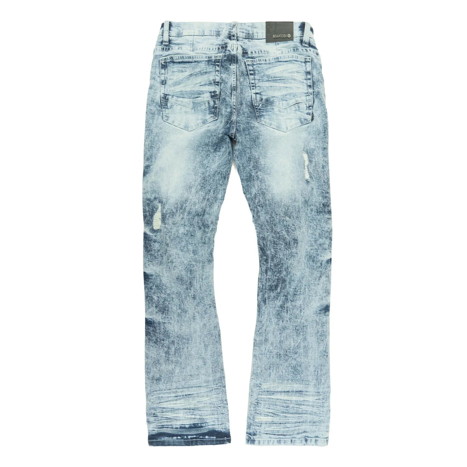 Makobi Prego Light Blue Wash Denim Jeans (M1900)