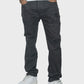 Makobi Segreto Coated Black Jeans (M1901)