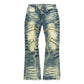 Makobi Veneta Dark Wash Stacked Denim Jeans (M1908)
