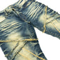 Makobi Veneta Dark Wash Stacked Denim Jeans (M1908)