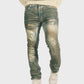 Makobi Lorenzino Antique Wash Ripped Denim Jeans (M1918)
